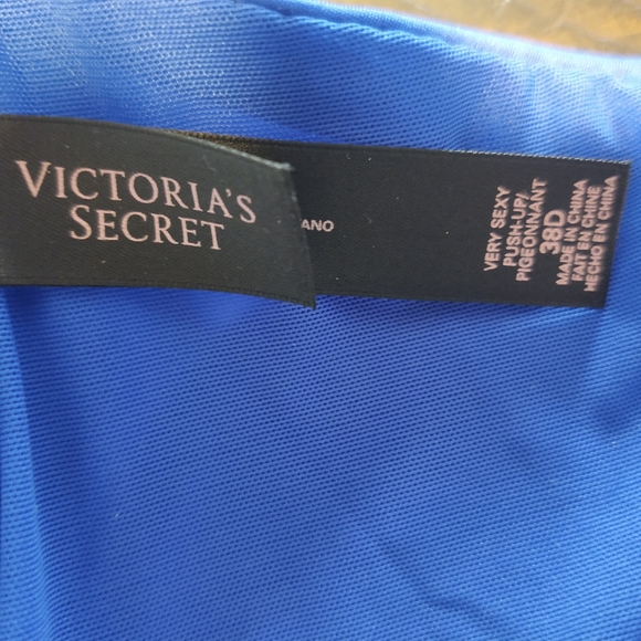 36D Victoria Secret Bra Strappy back blue - Picture 4 of 5